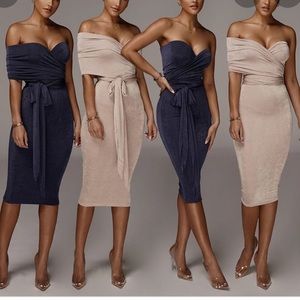JLUXLABEL MULTI WRAP DRESS